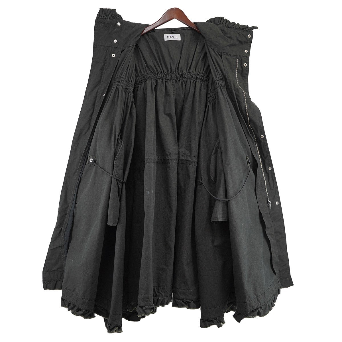 KIDILL(キディル) 24SS BUNNY MODS COATオーバーサイズ 汚れ加工