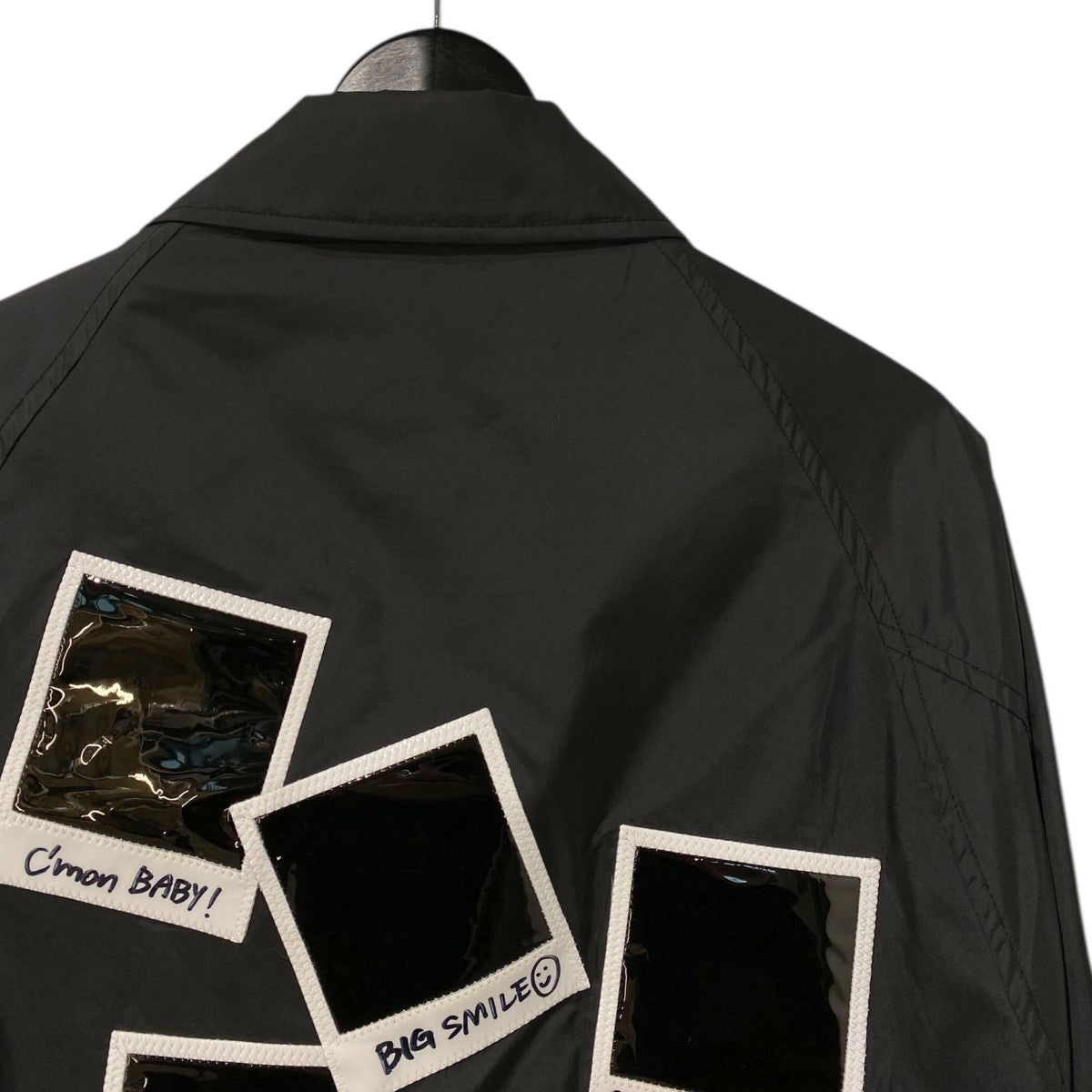 doublet(ダブレット) 19AWPolaroid Film Coach Jacketバックポラロイド