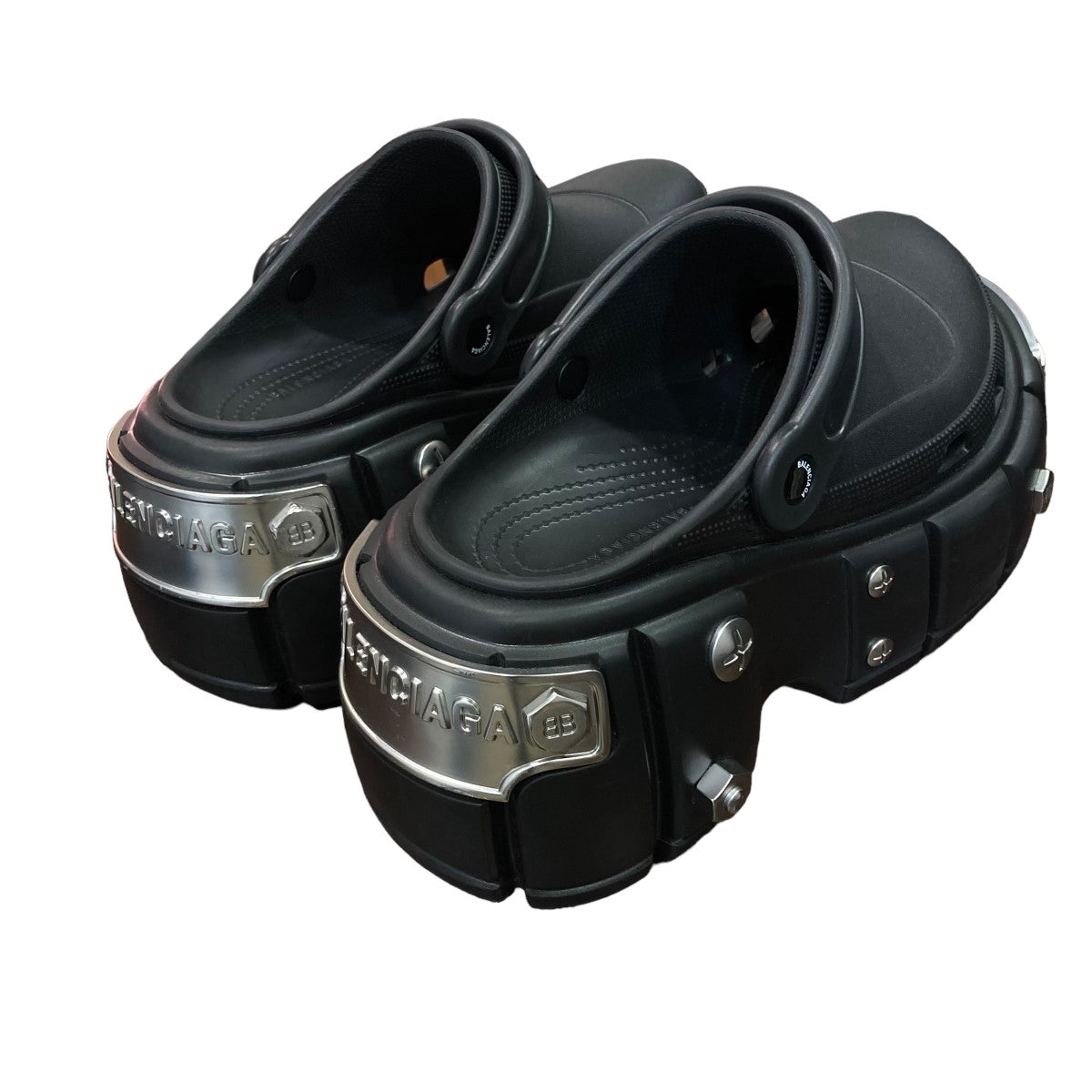 BALENCIAGA×crocs HardCrocs Sandalハードクロックスサンダル ブラック