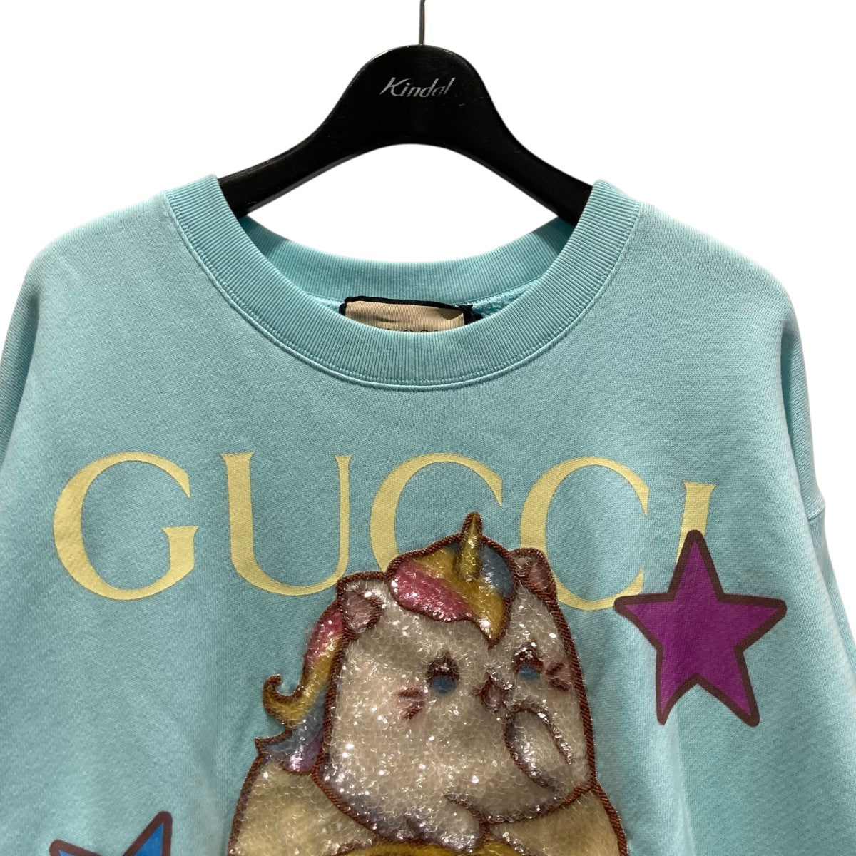 GUCCI(グッチ) ばなにゃクルーネックスウェット617964 617964 ライト