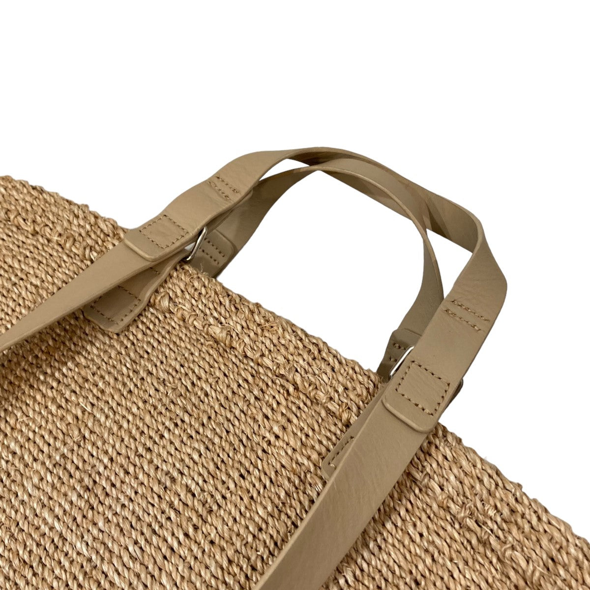 BUCKET BAGGAGE(バケットバゲージ) バスケット かごバッグ ベージュ