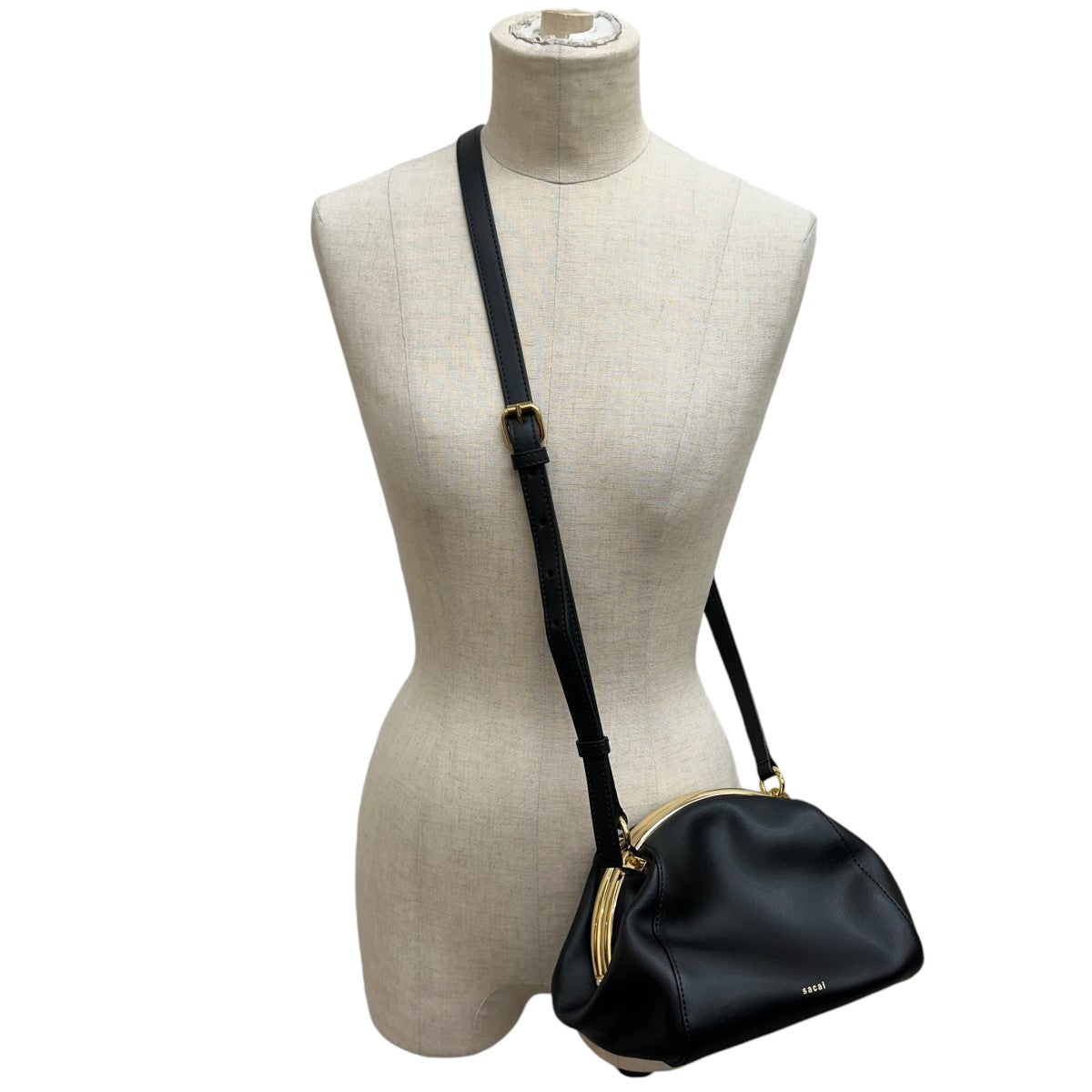 sacai(サカイ) Pursket Small Bagショルダーバッグ ブラック｜【公式