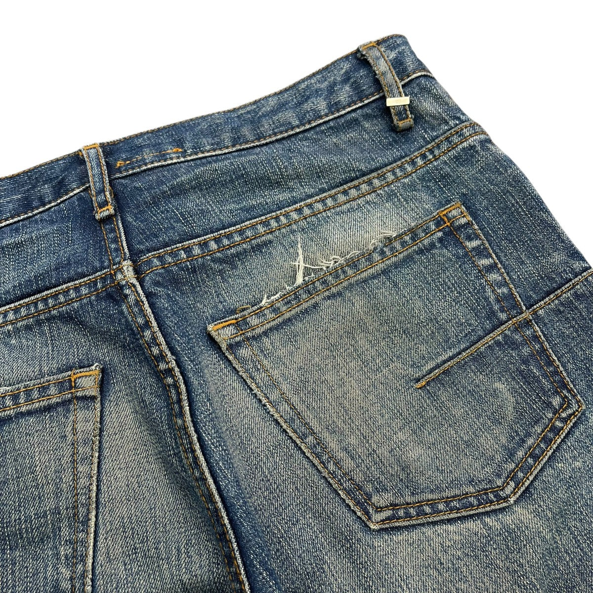 Dior Homme(ディオールオム) 06AW爪痕デニムデニムパンツ インディゴ