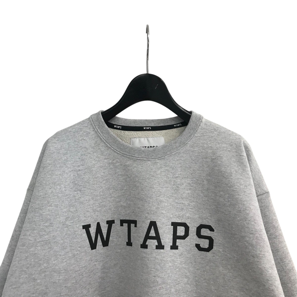 WTAPS(ダブルタップス) 25SS「ACADEMY SWEATER COTTON」ロゴスウェット