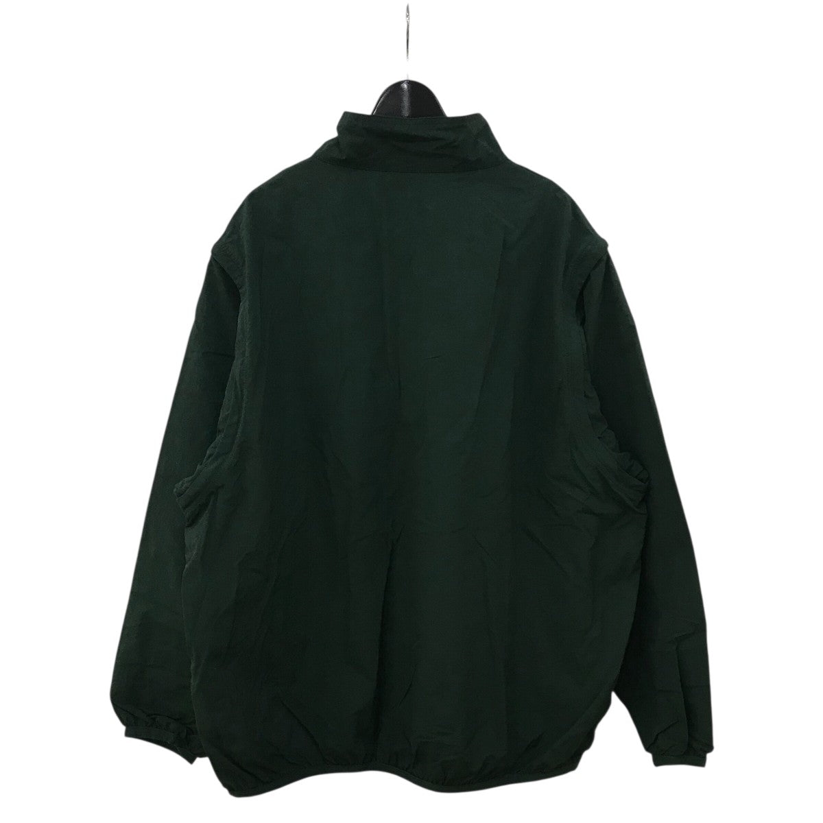 KEBOZ(ケボズ) ナイロンハーフジップジャケット ダークグリーン サイズ