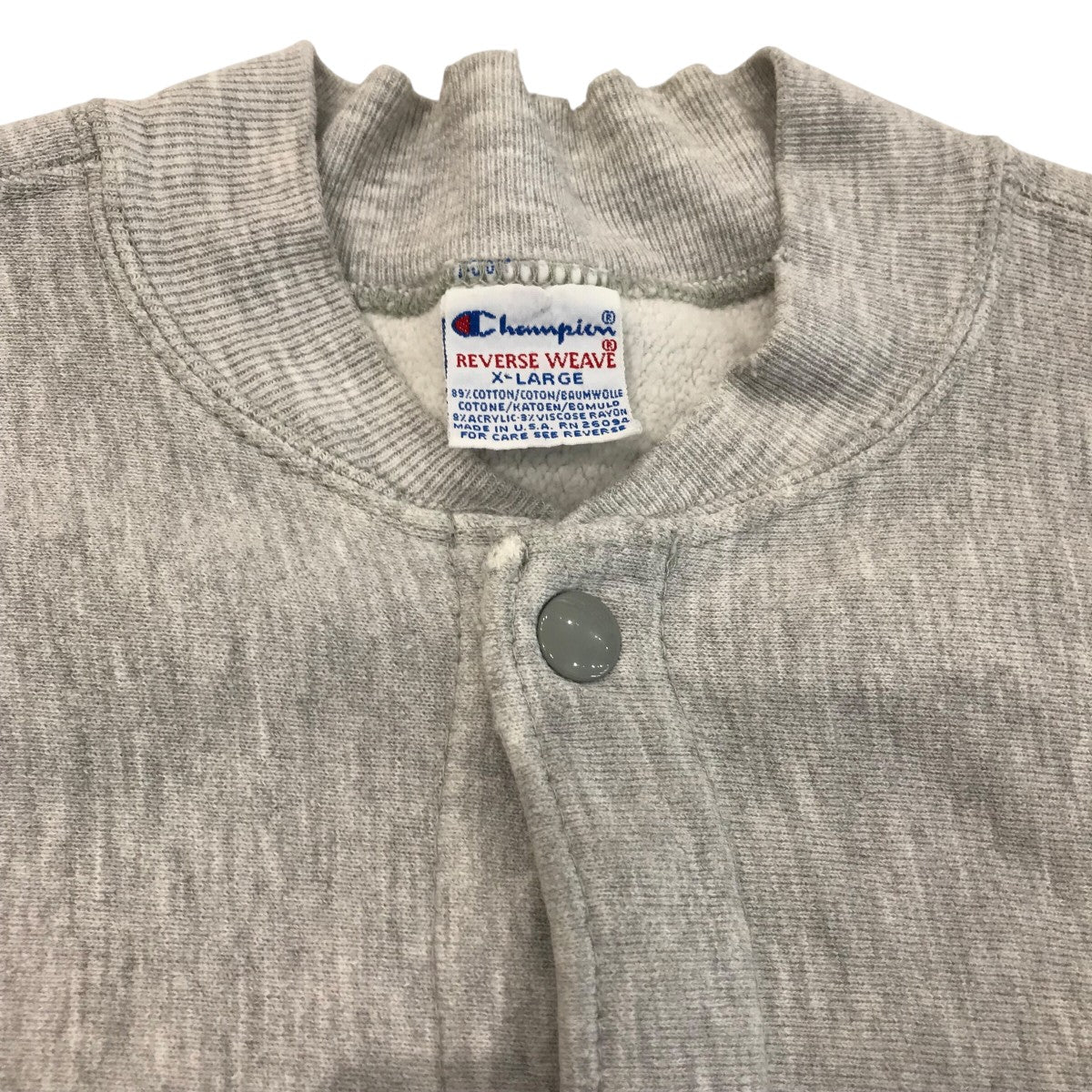 Champion(チャンピオン) 90s「刺繍タグ」リバースウィーブスナップ