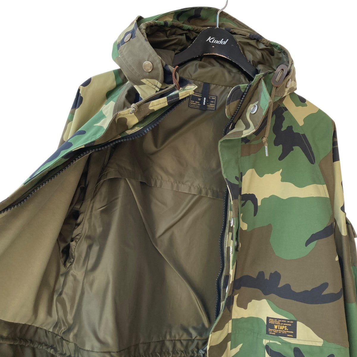 WTAPS(ダブルタップス) カモフラ ナイロン ジャケット152LTDT-JKM01S