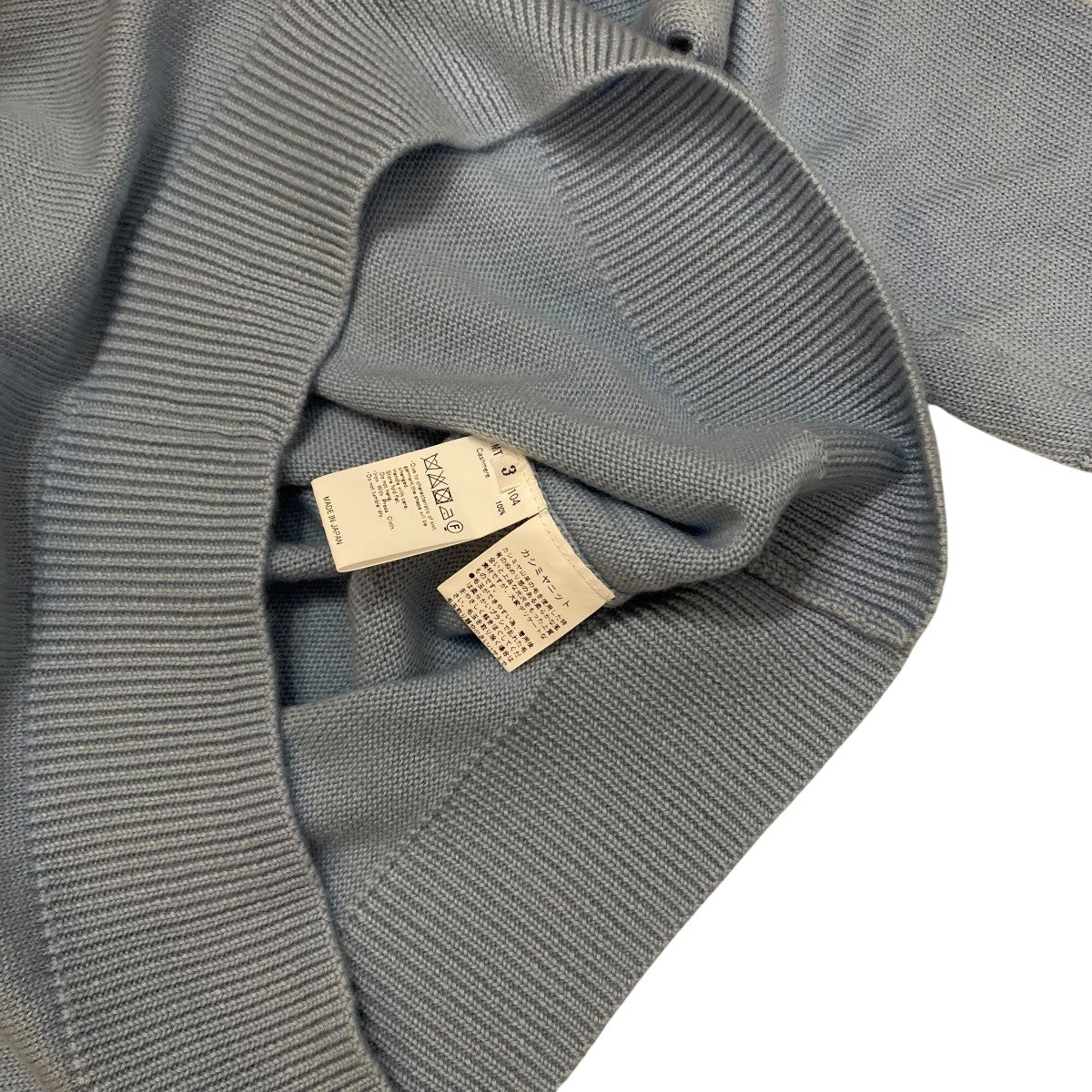 MAATEE＆SONS(マーティーアンドサンズ) 梳毛CASHMERE多本撚 MN P O