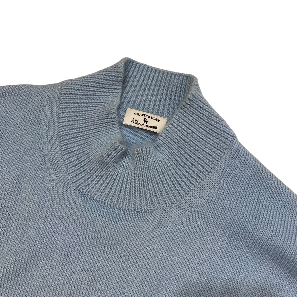 MAATEE＆SONS(マーティーアンドサンズ) 梳毛CASHMERE多本撚 MN P O