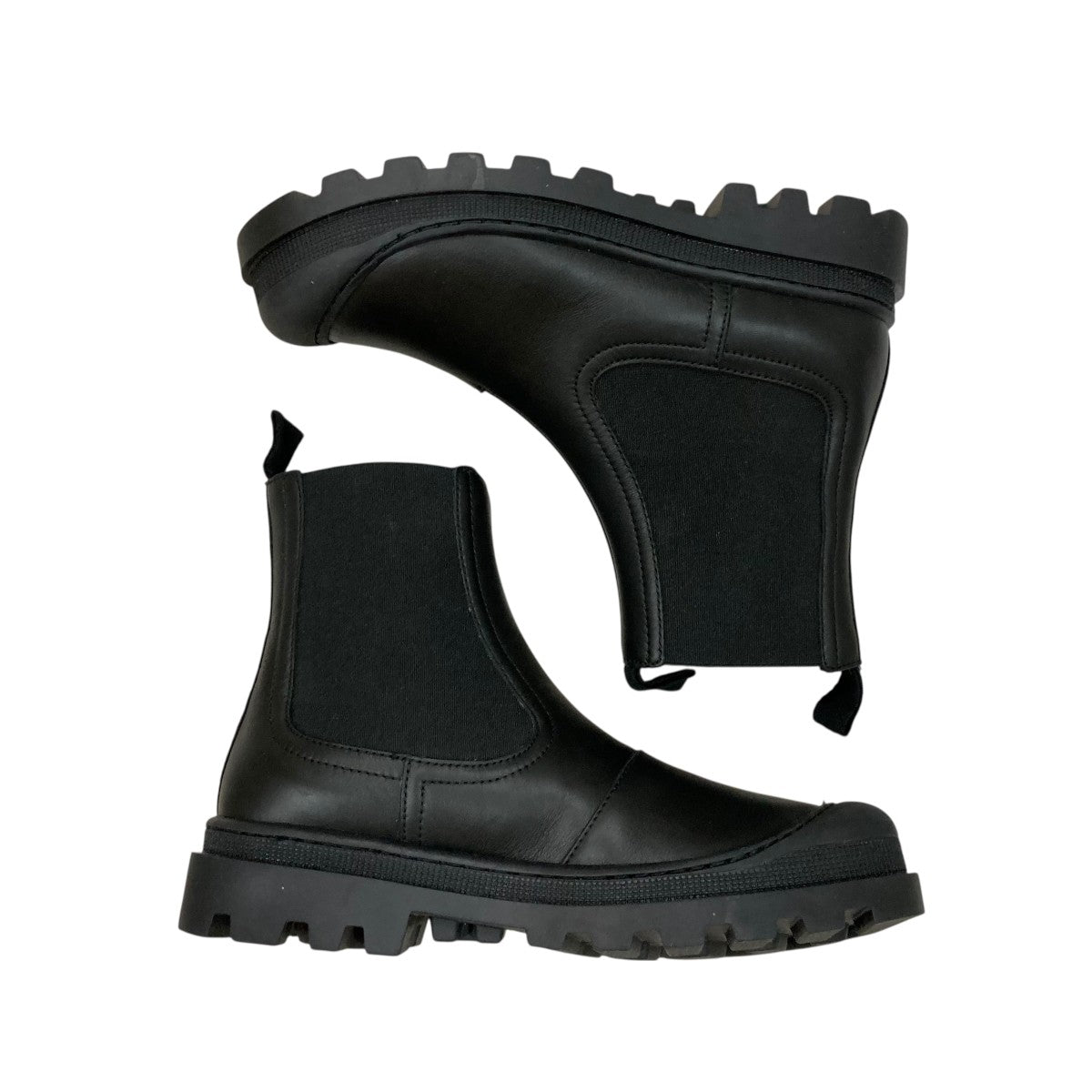 LOEWE(ロエベ) サイドゴアブーツ590321 590321 ブラック サイズ 35