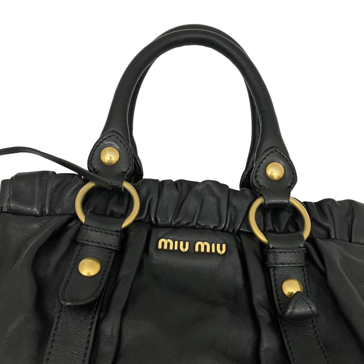 MIU MIU(ミュウミュウ) 2WAYショルダーバッグVITELLO LUX VITELLO LUX