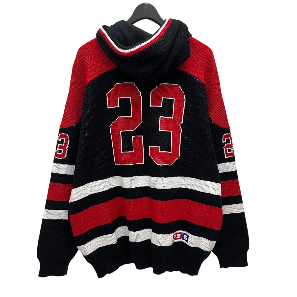 Supreme(シュプリーム) USA ZIP UP HOODEDニットパーカー ブラック