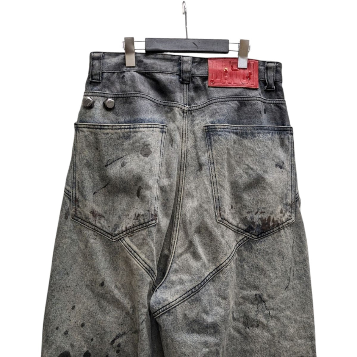 LATUI ATELIER(ラトゥイ アトリエ) RAIN-WALKER JEANS S ユーズド加工