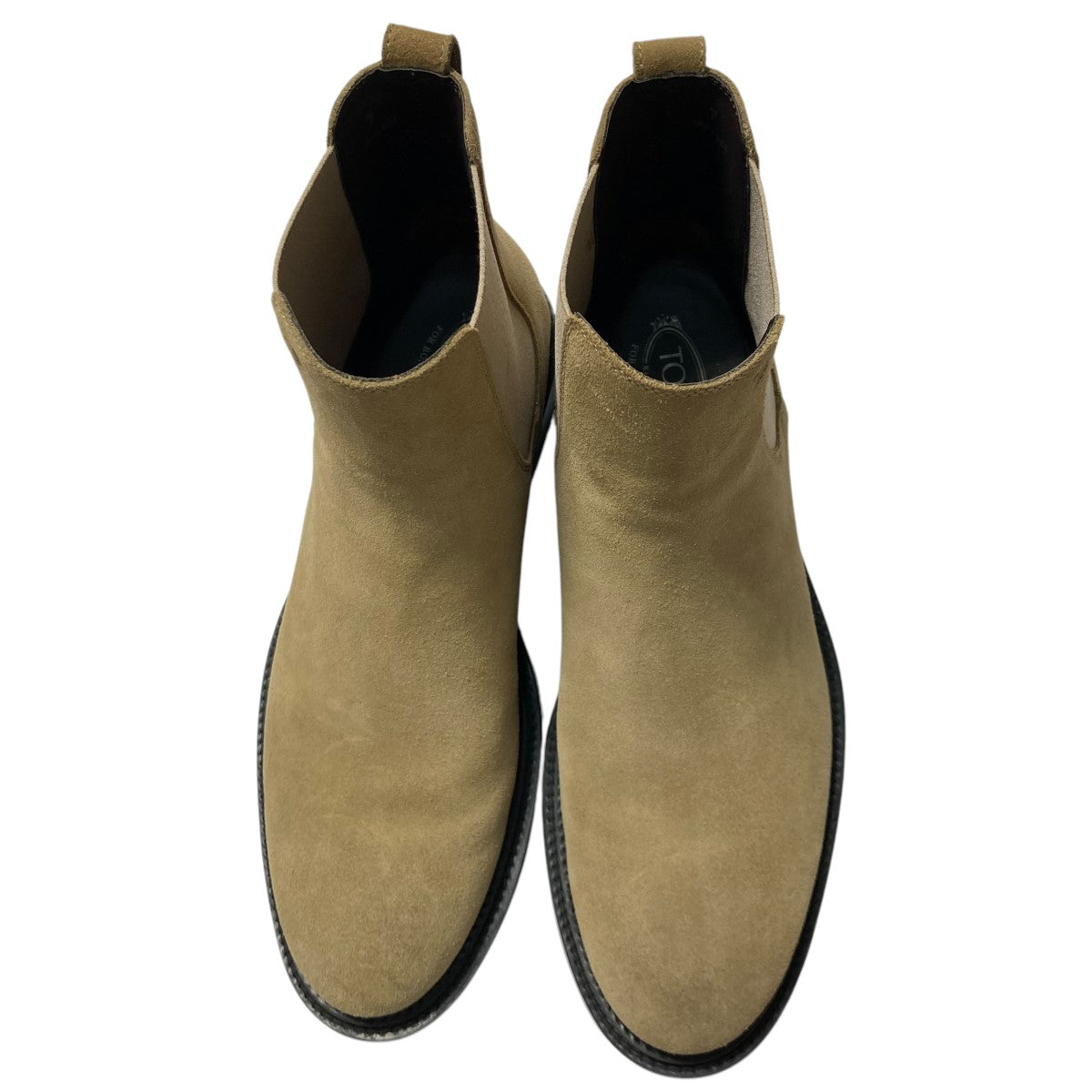 TOD'S×Ron Herman サイドゴアブーツ ベージュ サイズ 7｜【公式