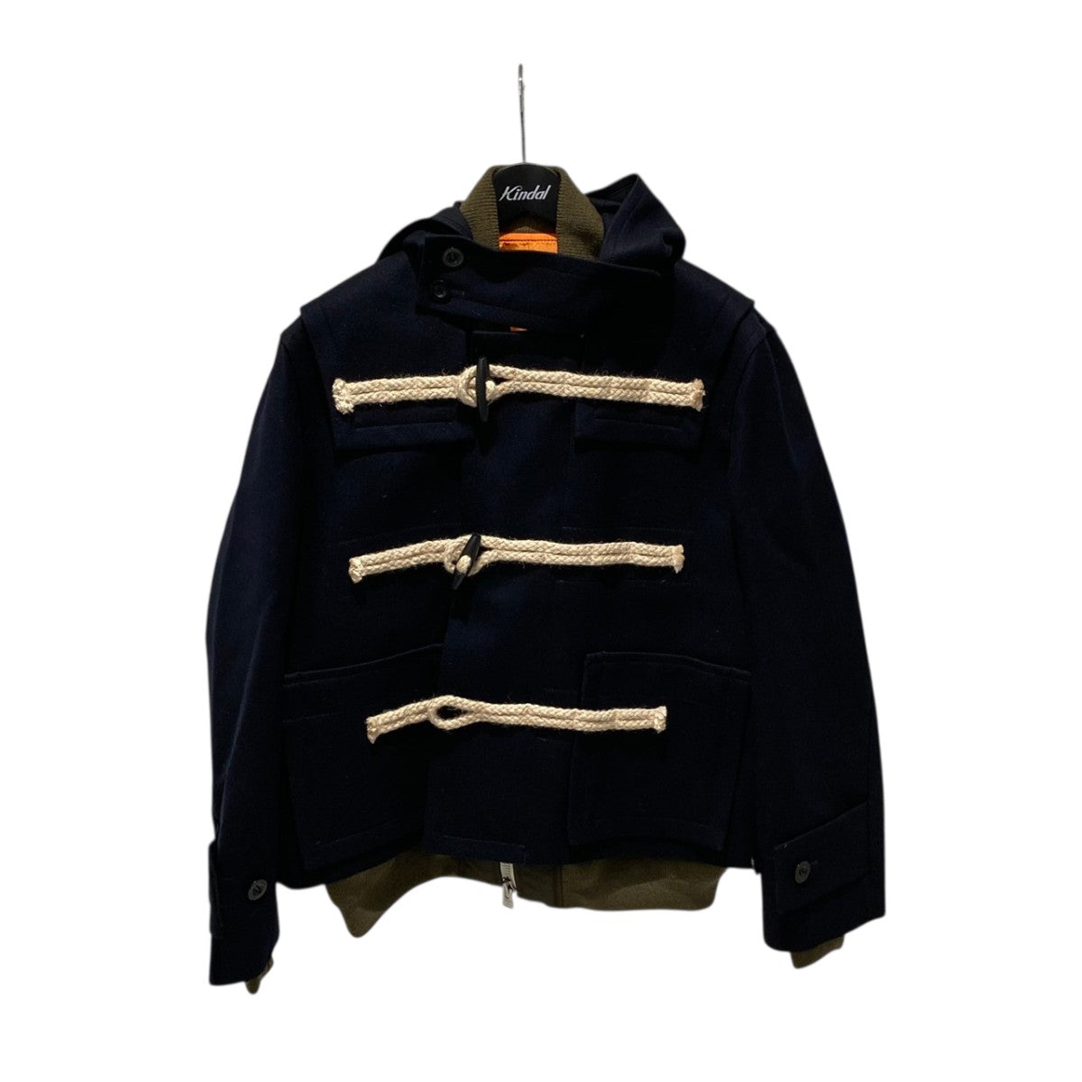 sacai(サカイ) 25AWWool Melton Blousonダッフルコート25-03846M 25