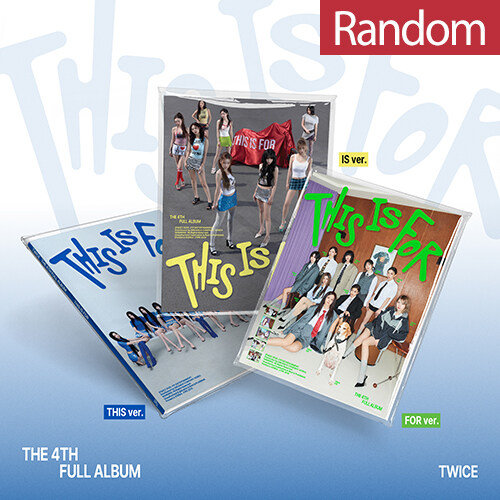 TWICE - THIS IS FOR [The 4th Full Album/3種のうち1種ランダム発送