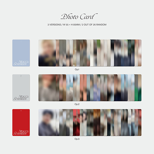 SEVENTEEN - Attacca [9th Mini Album/3種のうち1種ランダム発送