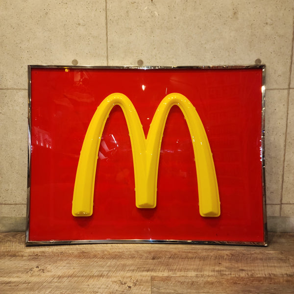 サインボード マクドナルド McDonald's 看板 額装 ディスプレイ