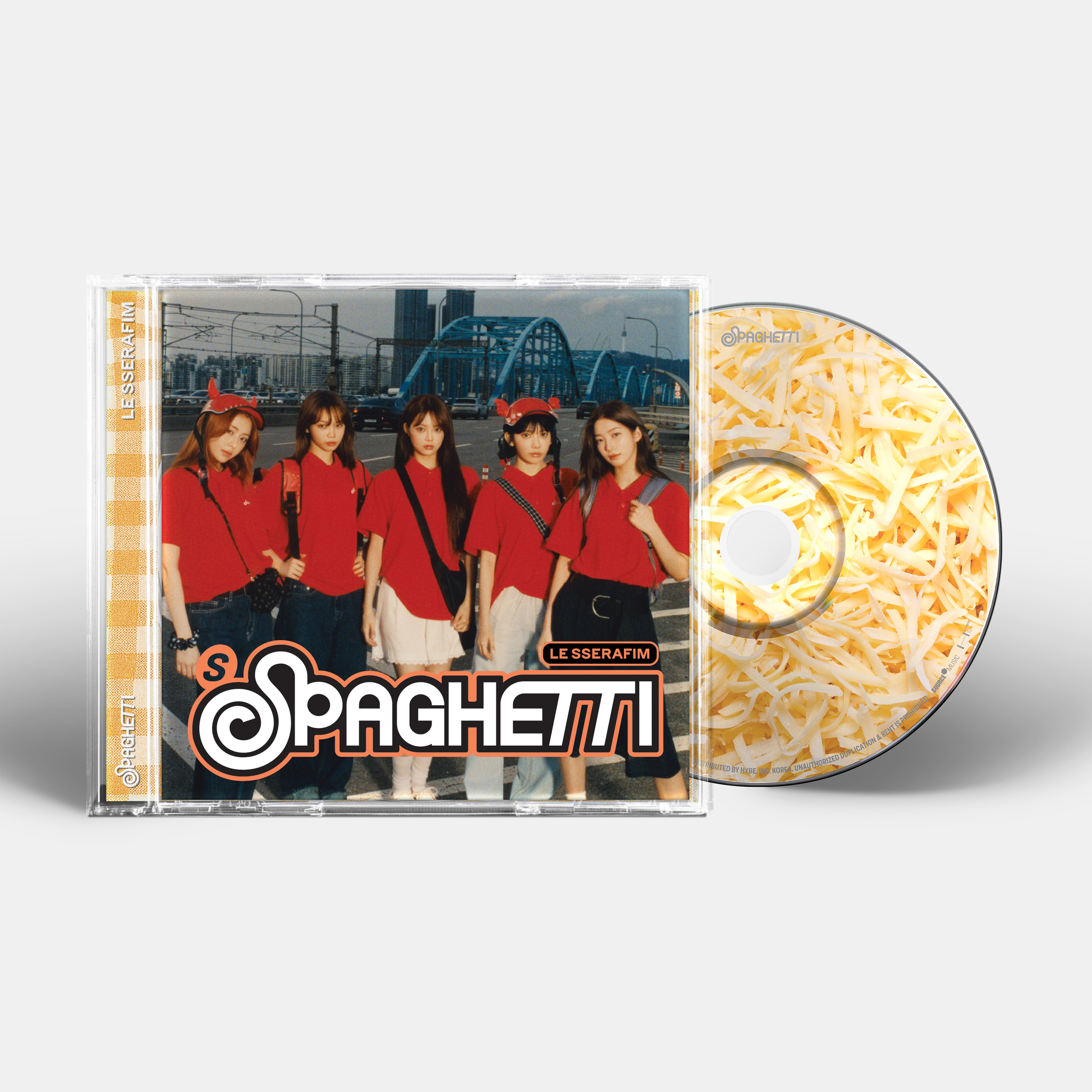 1st Single Album 'SPAGHETTI' - LE SSERAFIM Official Store