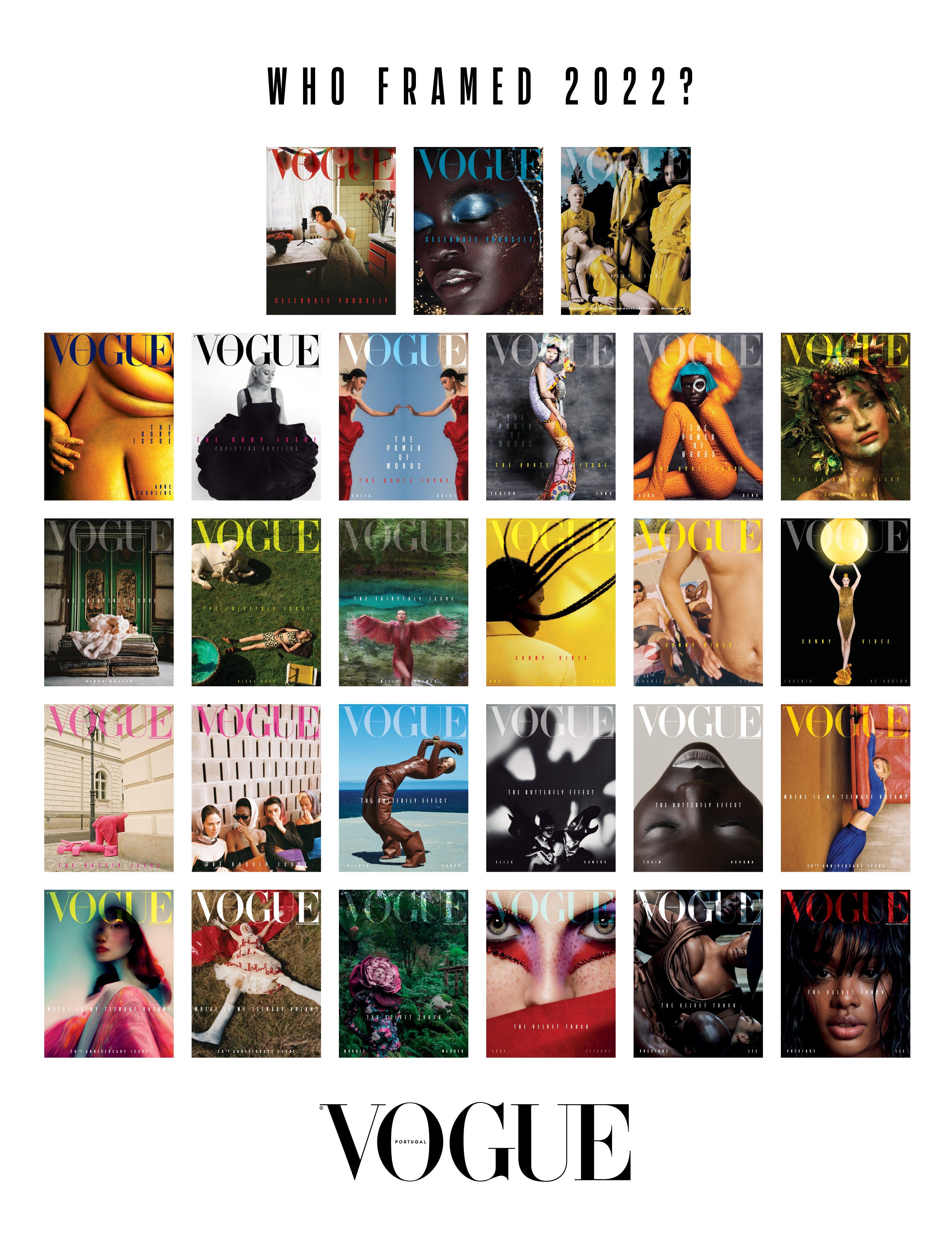 女性情報誌 Vogue Portugal Magazine Dec 2021/Jan 22 Vogue Portugal