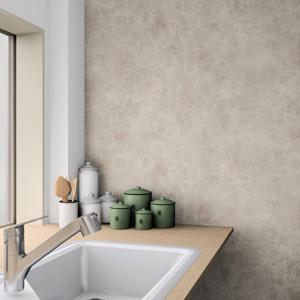 LV3225 リリカラ のり付き壁紙 ぬくもり感じるグレージュコンクリート