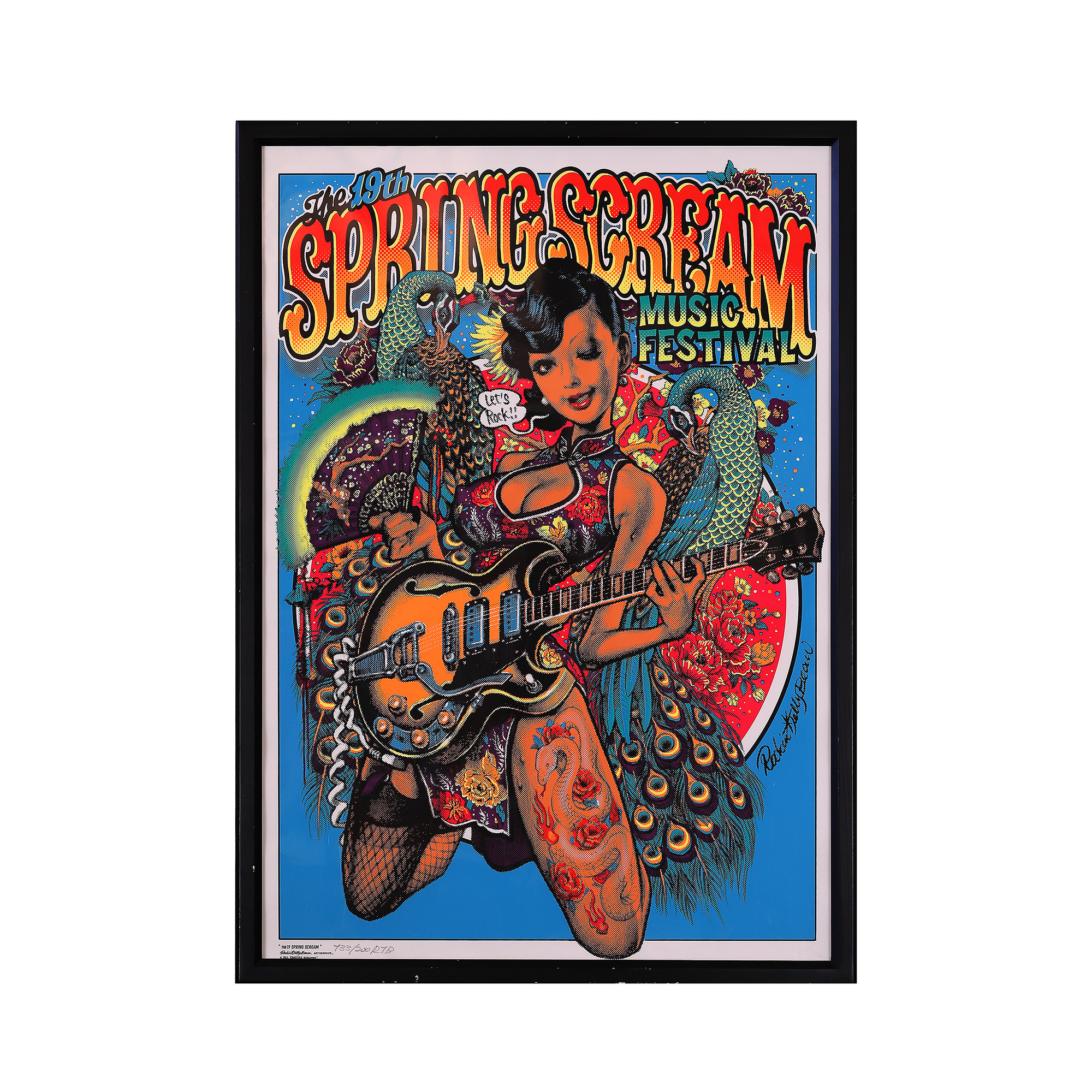 Gallery Cafe Lucy / 絵画 シルクスクリーン ロッキン・ジェリー