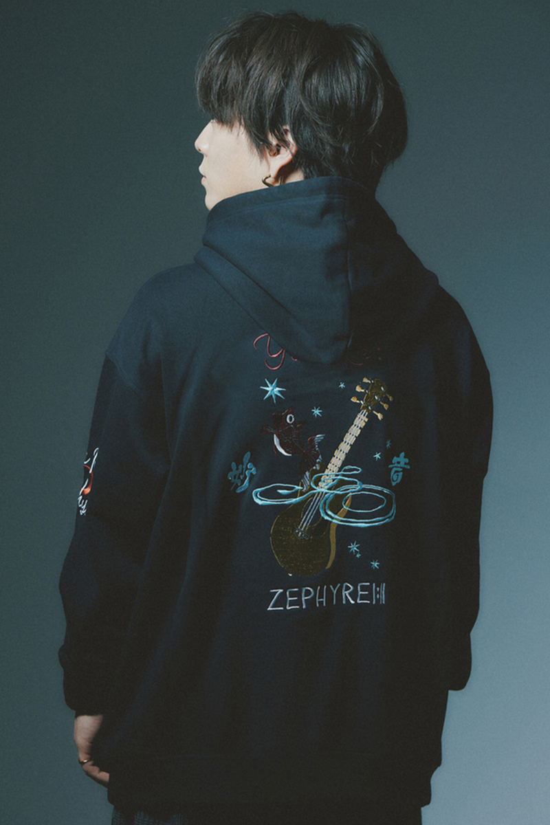 優里xZEPHYREN -Betelgeuse- PARKA BLACK / ロックファッション