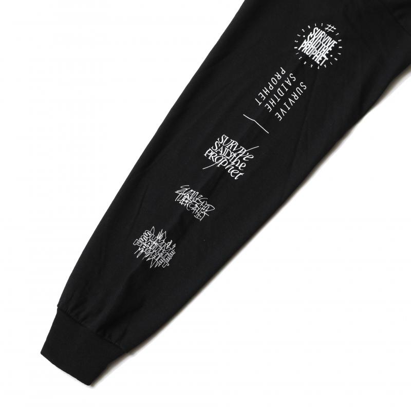 Survive Said The Prophet MIXED LOGO L/S TEE BLACK / ロック