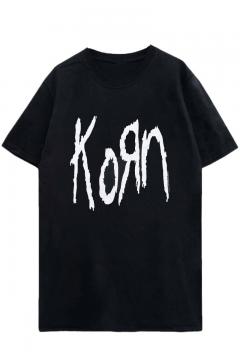 KORN バンドTシャツ ユニセックス: 2010 TOUR - Black / ロック