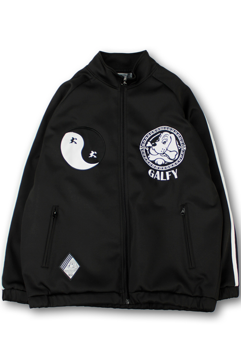 GALFY (ガルフィー) 少林寺犬法トラックジャケット BLACK / ロック