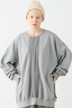 クロミ×GALFY(ガルフィー) イルガルフィームラ染めハーフZIP - Gray