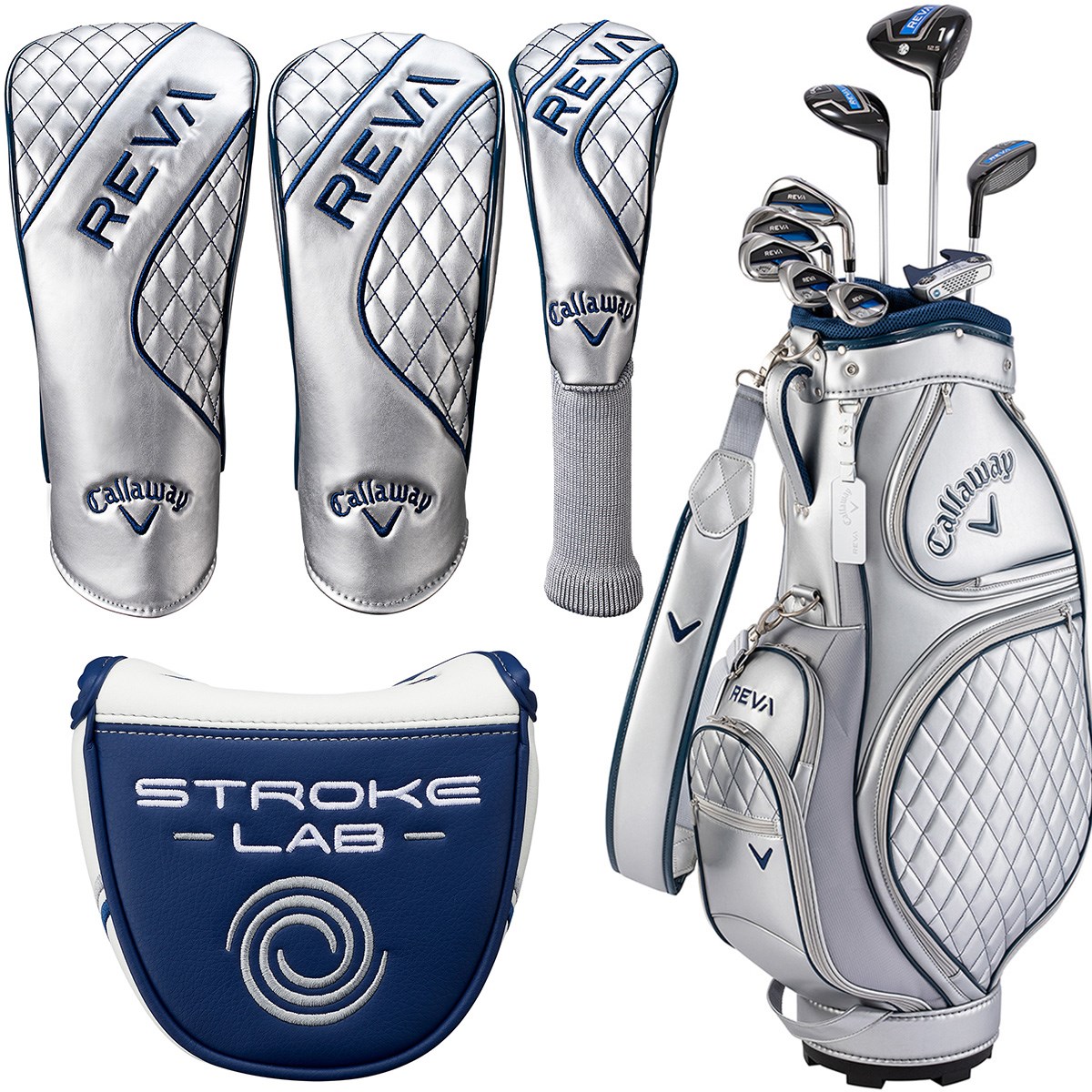 dショッピング |キャロウェイゴルフ REVA レバ クラブセット(9本セット