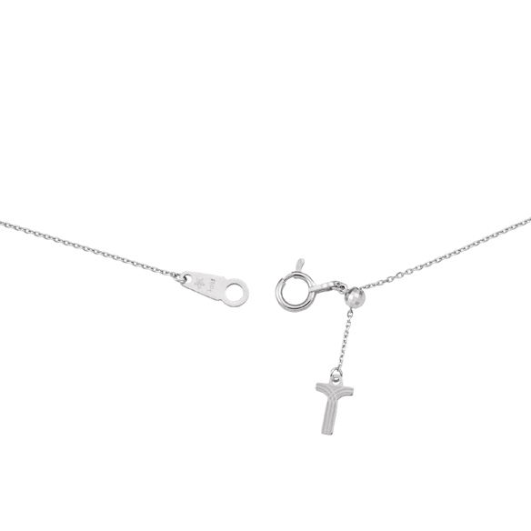 ファセット ミラクル プラチナ シンプルライン〕純プラチナ ネックレス