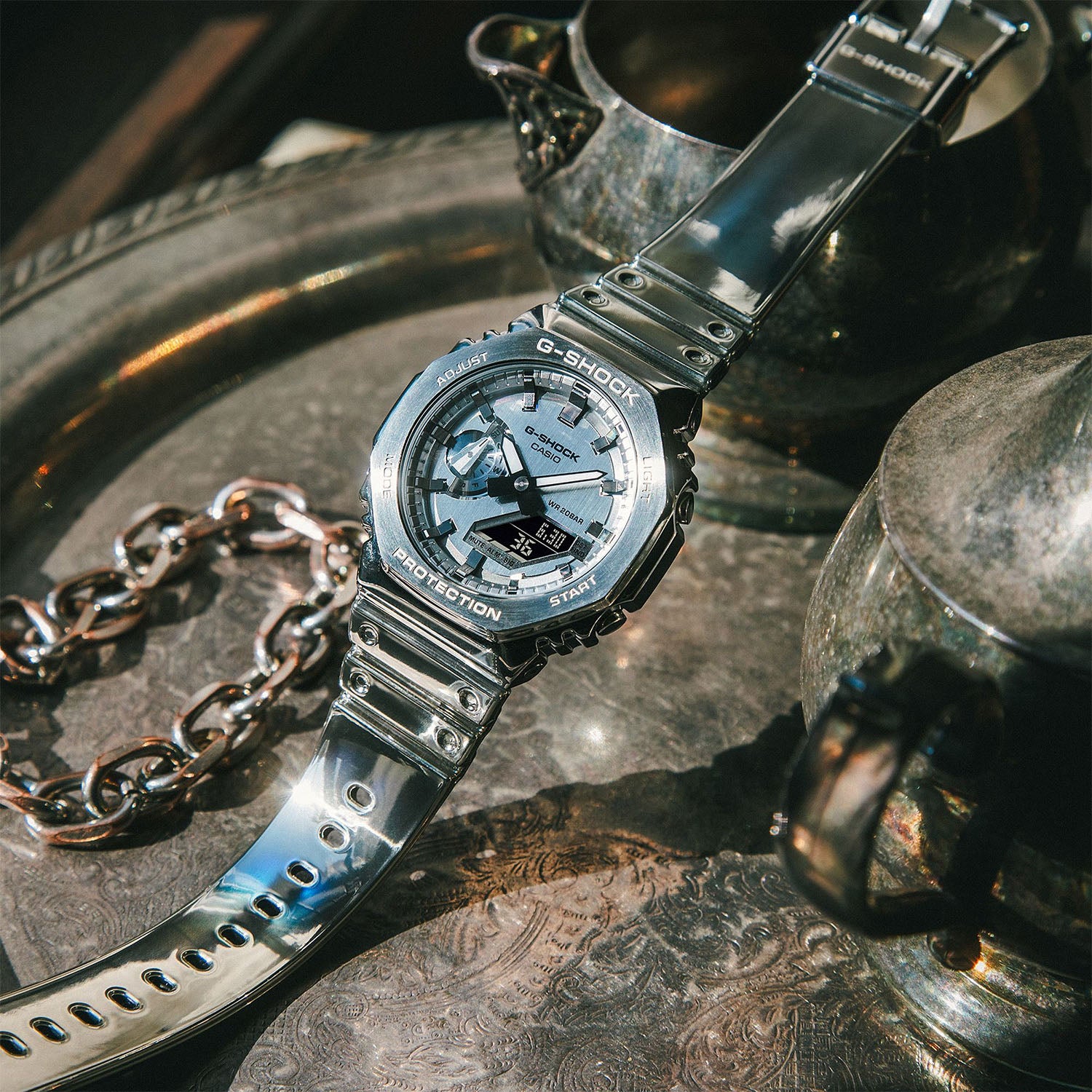 Gショック】FINE METALLIC SERIES / GM-2100YM-8AJF – GQ SHOP