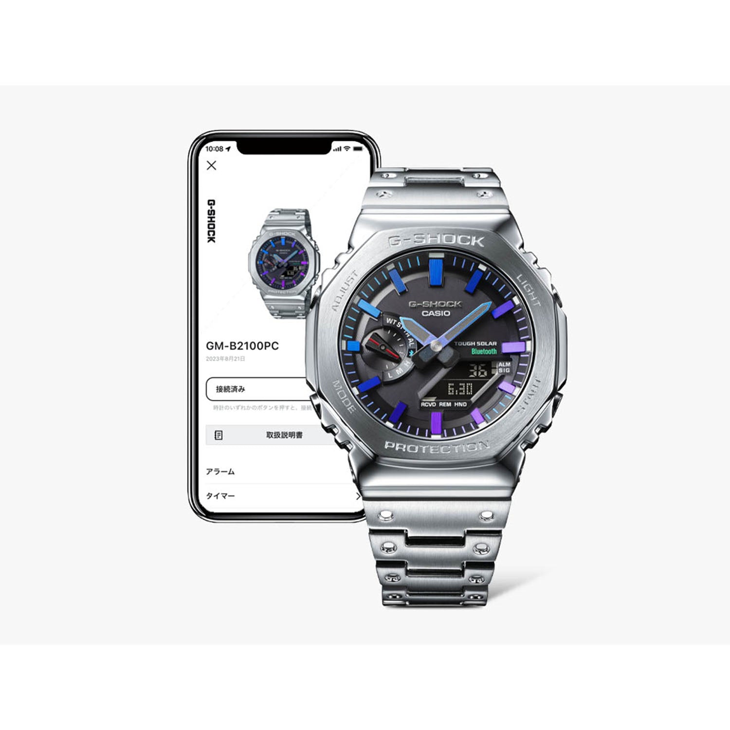 Gショック】マスターピースデザインモデル / GM-B2100BPC-1AJF – GQ SHOP