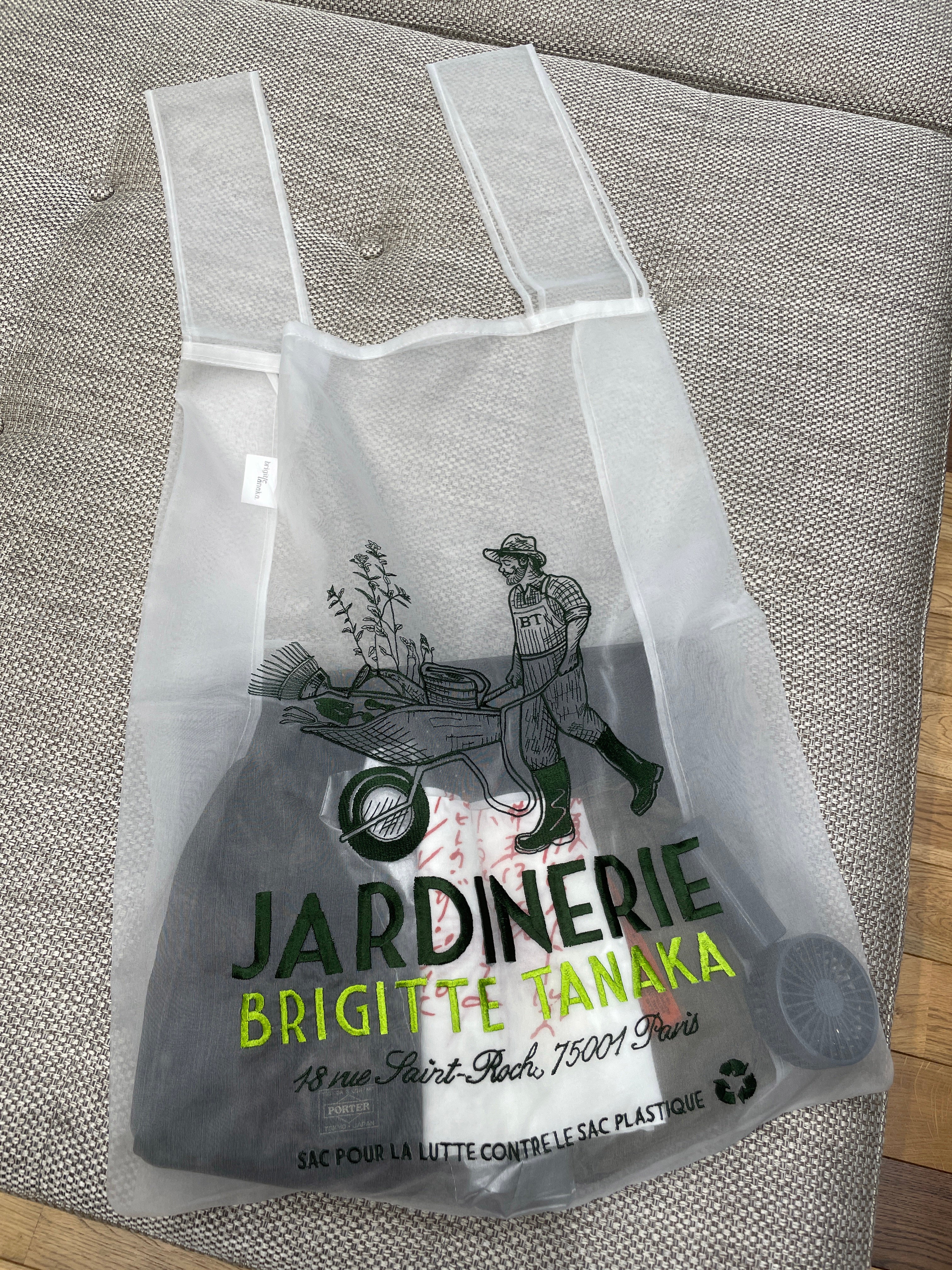 ブリジット・タナカのオーガンジーバッグが、自分的おしゃれポイントの