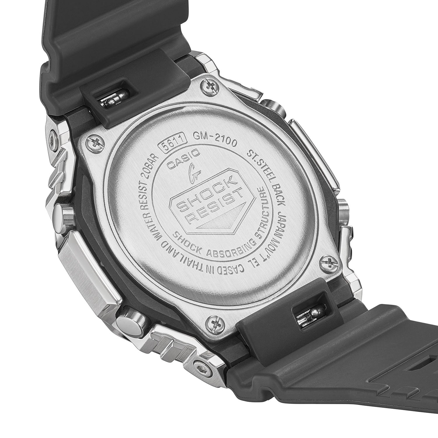 Gショック】2100シリーズ / メタルベゼル / GM-2100-1AJF – GQ SHOP
