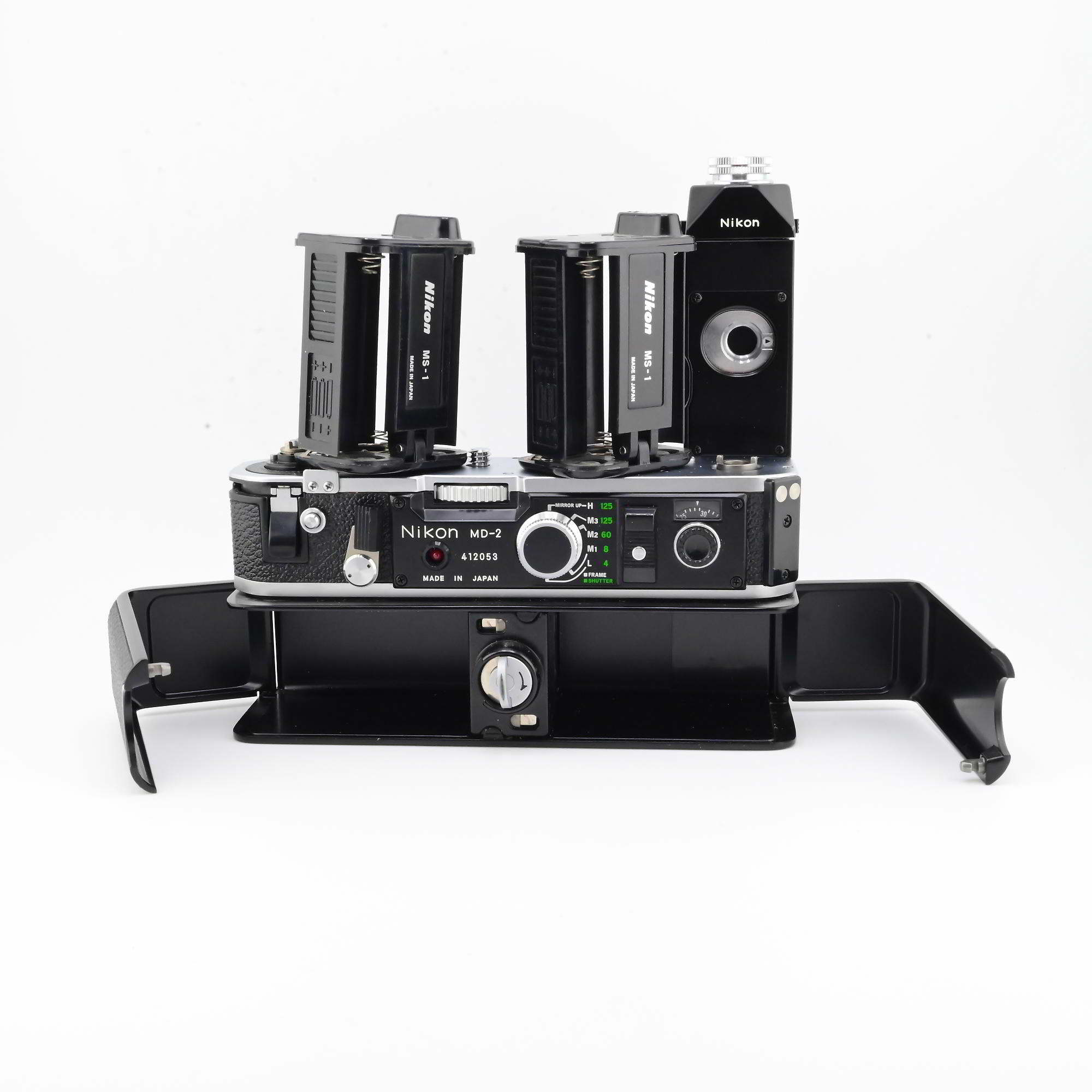 Nikon MD-2 + MB-1 motor drive set for Nikon F2 series – Grays of