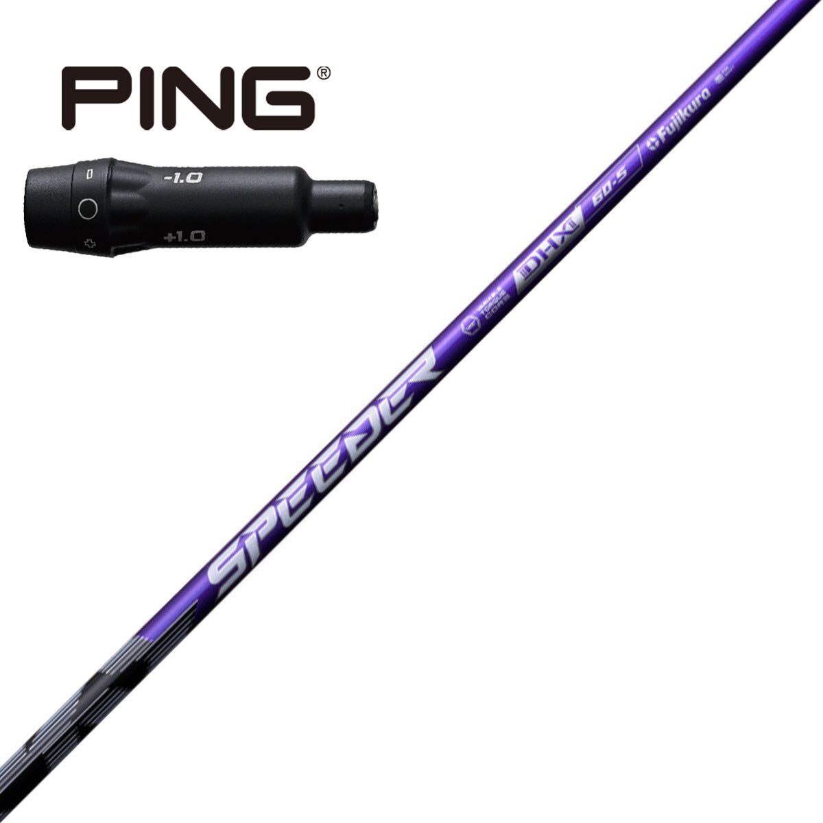 口コミ・評価｜ピン ドライバー用 SPEEDER NX VIOLET スリーブ付き