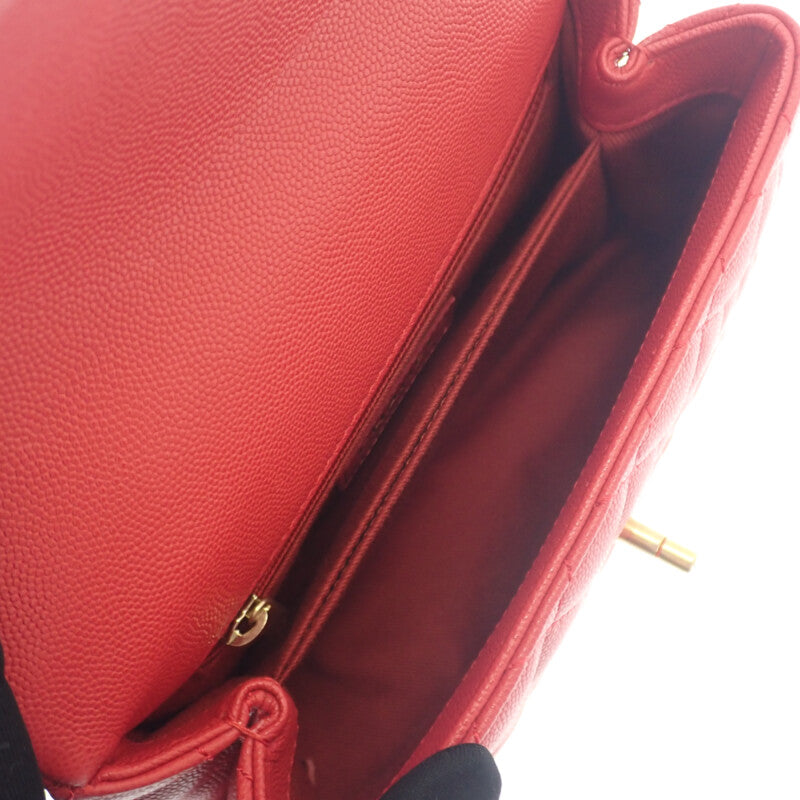 シャネル CHANEL ココハンドルXS A92990 ショルダーバッグ キャビア