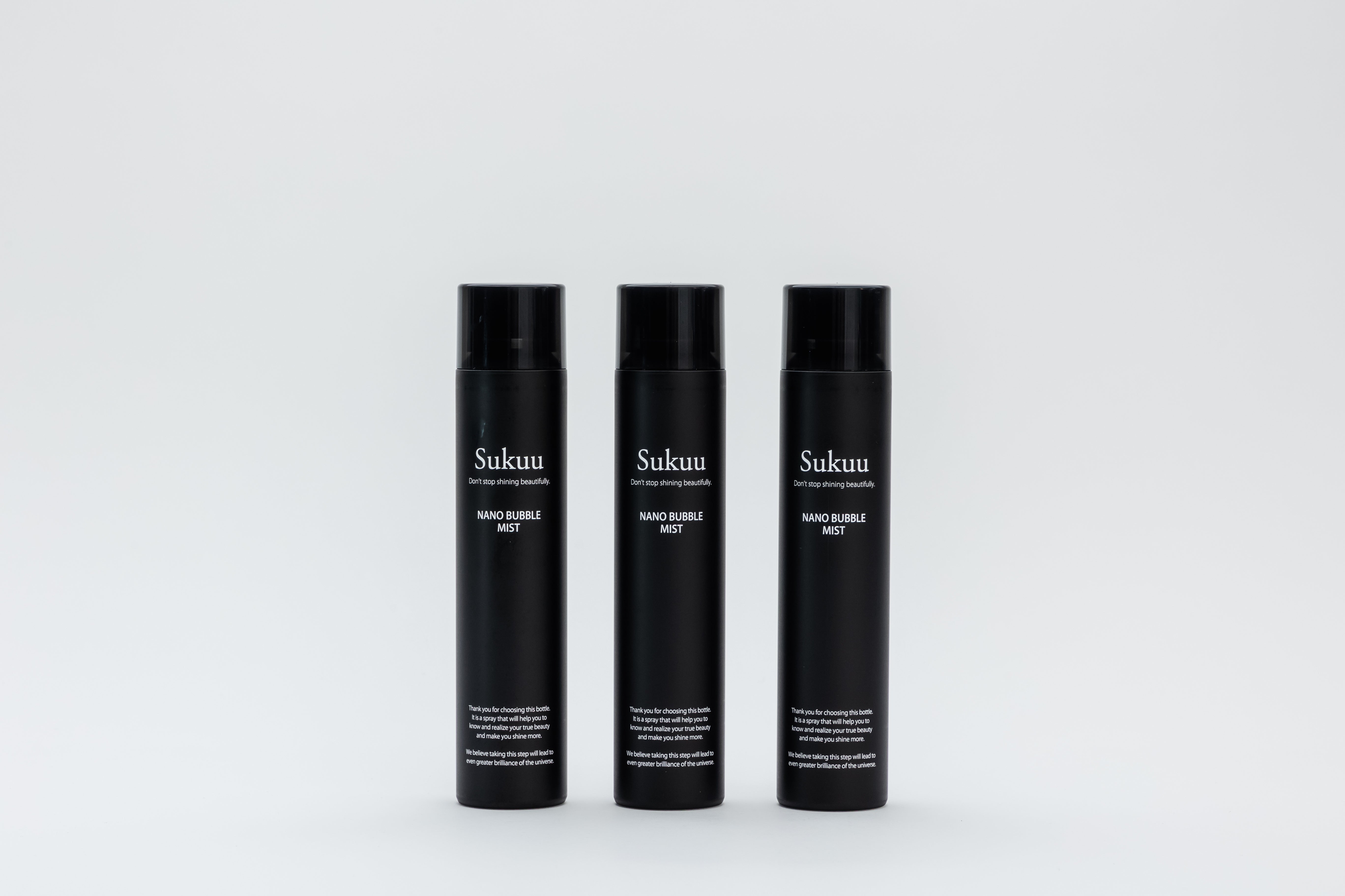 肌質改善基本コース』NANOバブル美容液3本セット – Sukuu project