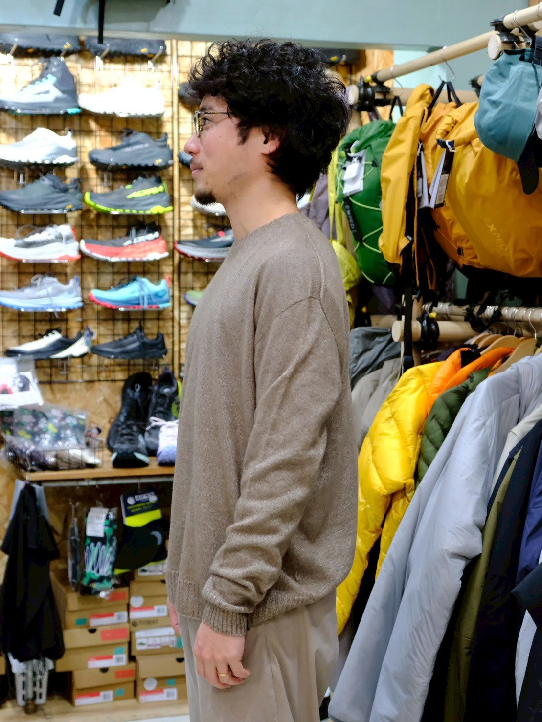 ROAR CREW（臭わないオクタ／メリノウール混／クルーネック）【STATIC