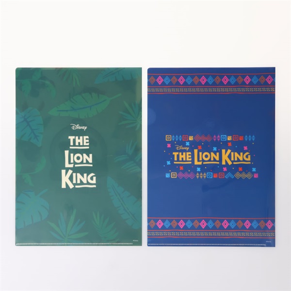 ライオンキング 27周年記念クリアファイルセット｜劇団四季