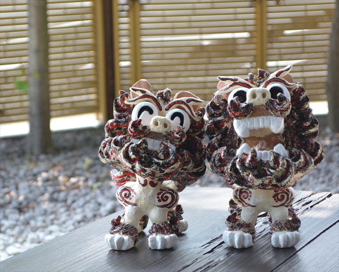 憎めない表情の魔除けシーサー | 和雑貨専門店 四季彩堂のブログ