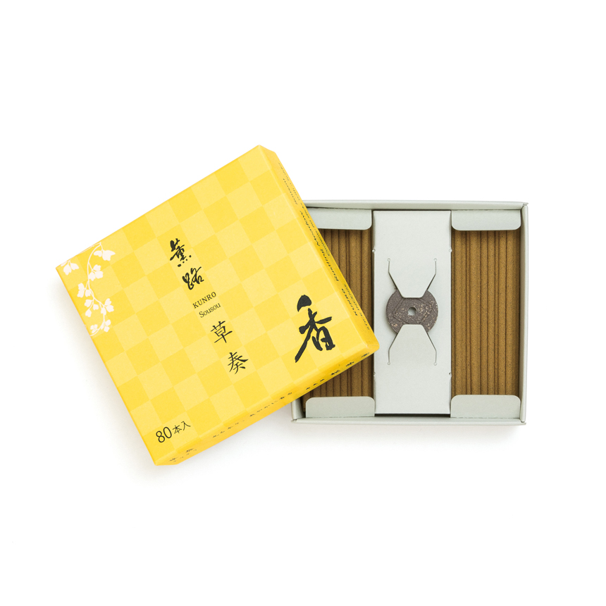 ウェブショップ薫路 草奏 スティック 80本: くつろぎの香り【公式】お