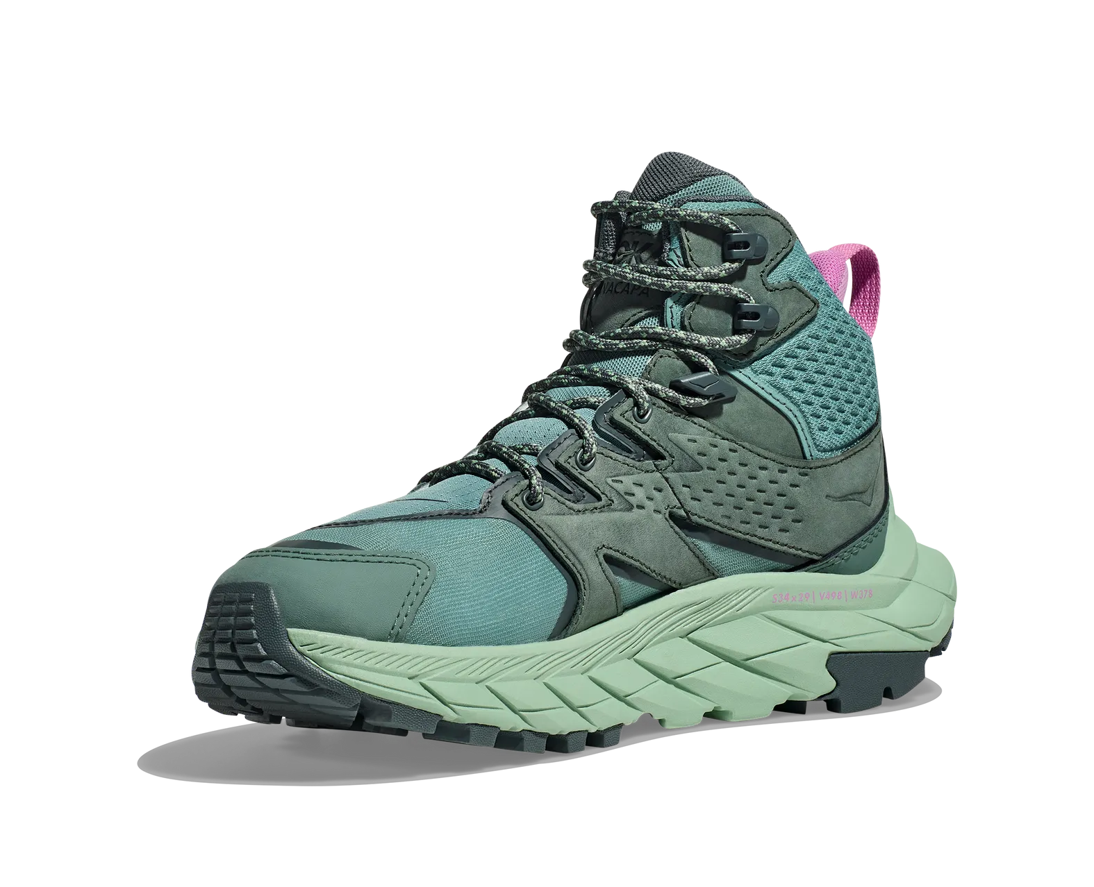 Hoka W's ANACAPA MID GTX TRELLIS/MIST GREEN