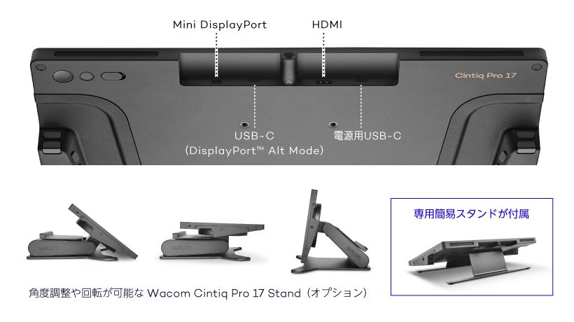Wacom CINTIQ PRO 17 DTH172K4C | スマート家電／IoTを進めるなら