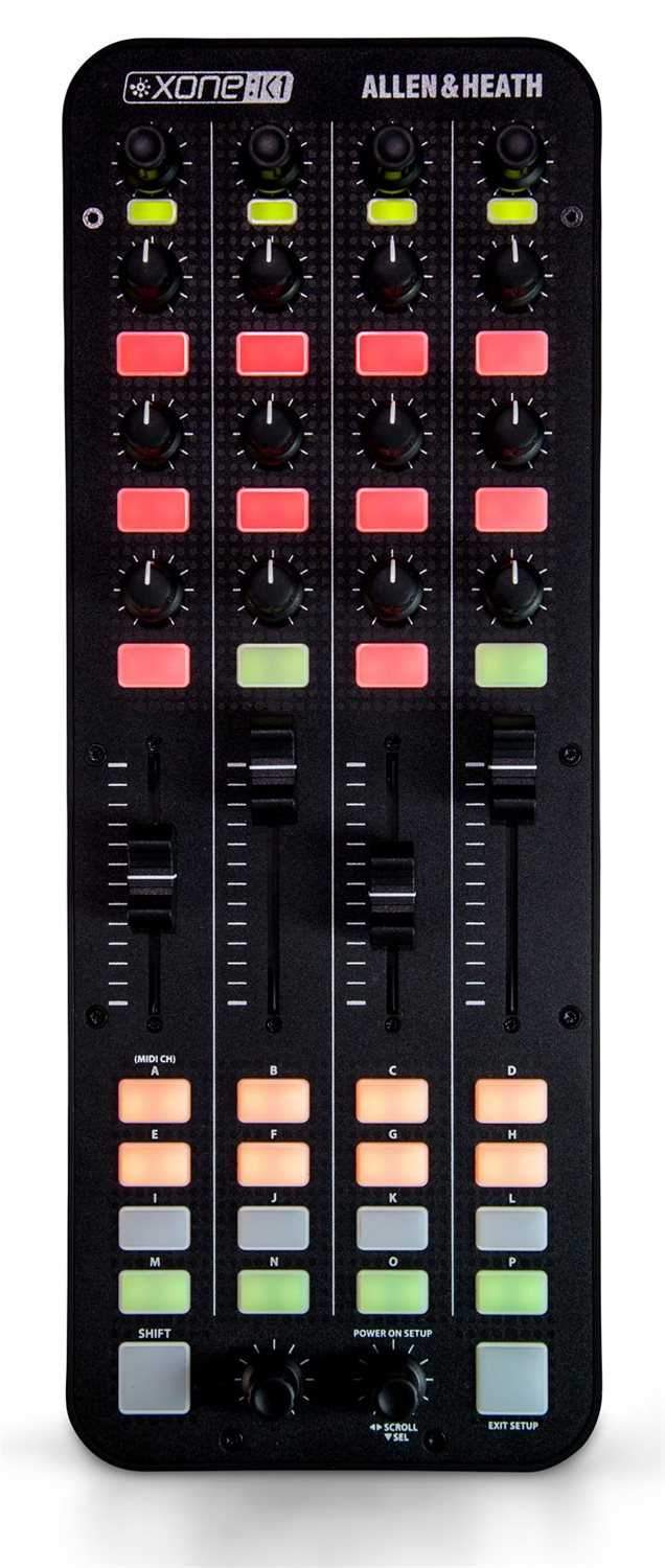 Allen & Heath Xone:K1 USB DJ MIDI Controller
