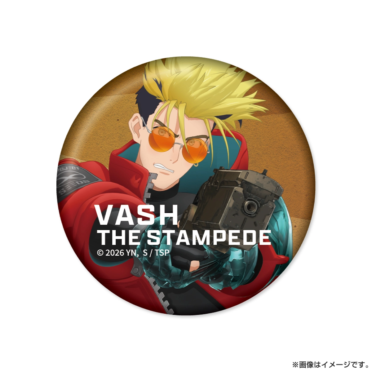 TRIGUN STARGAZE 缶バッジ2個セット