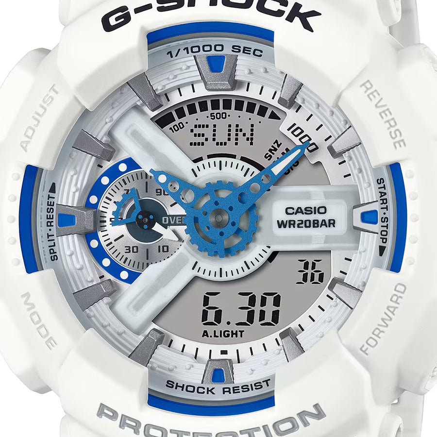 G-SHOCK HIDDEN GLOW 夏の海 夜光虫 ブルー 蓄光フェイス GA-110HDS